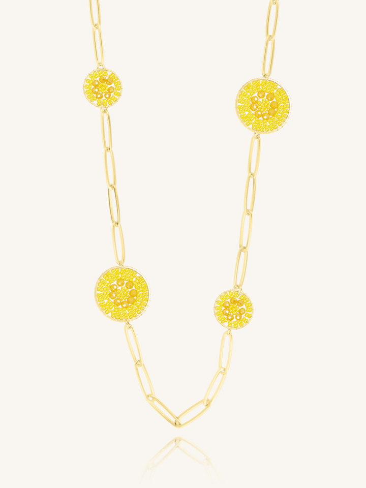 Sautoir Laguna Jaune