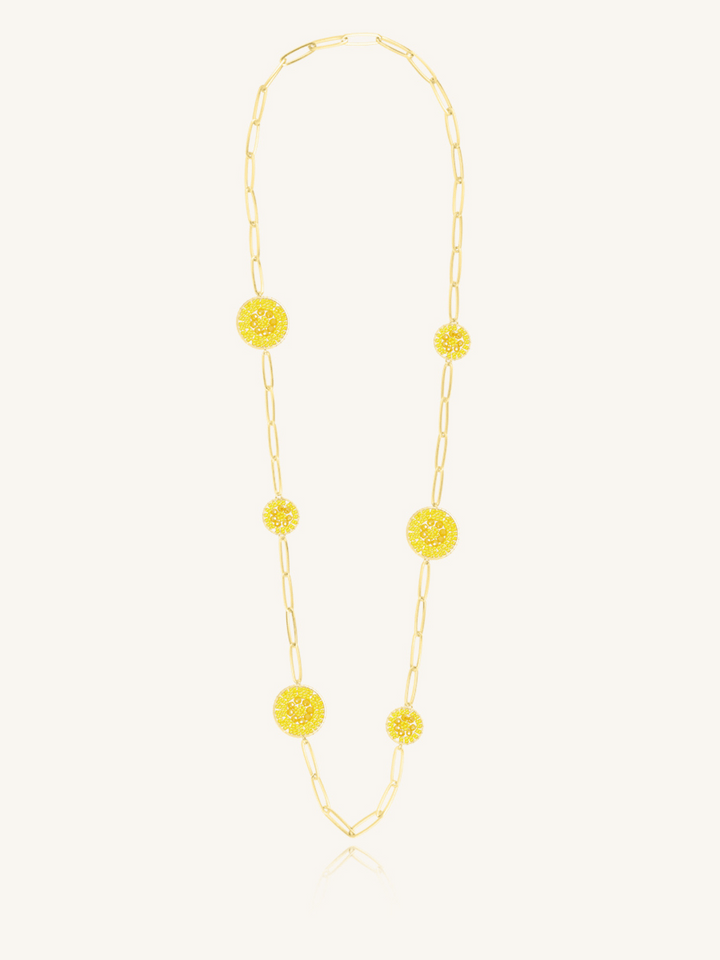 Sautoir Laguna Jaune