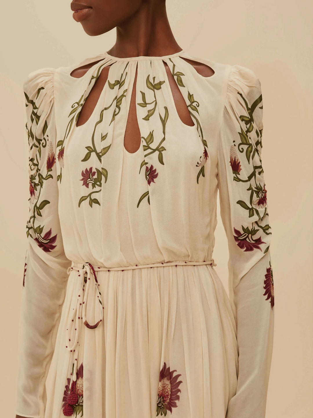 Romantic Nature Maxikleid
