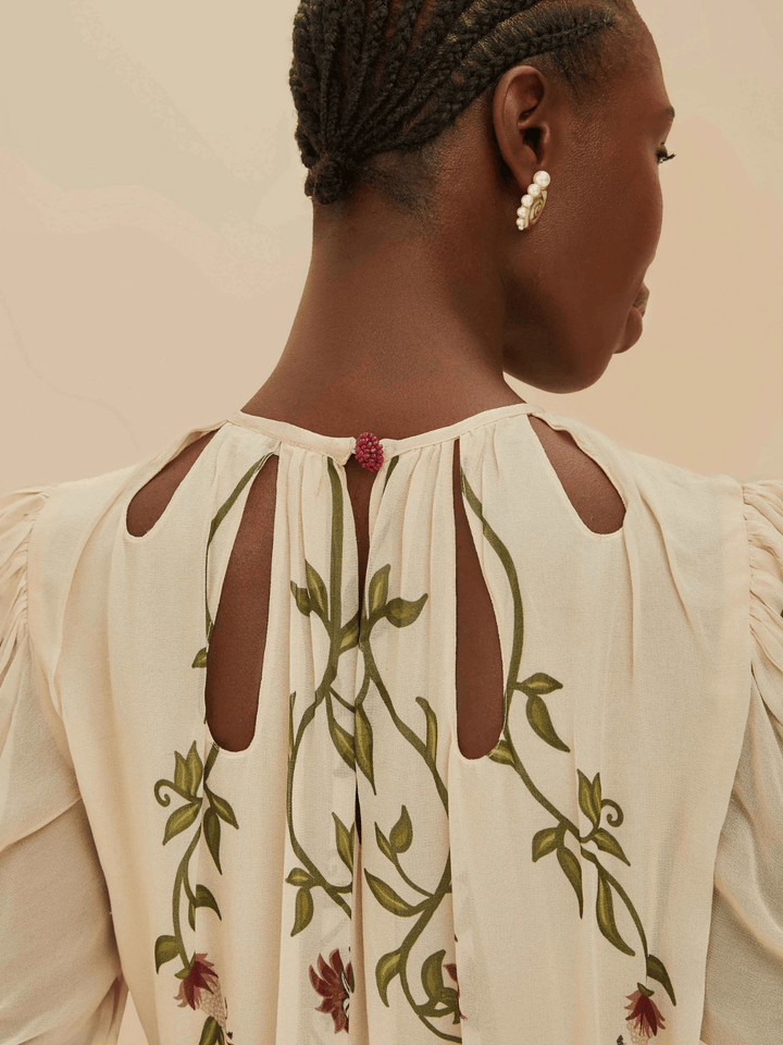 Romantic Nature Maxikleid