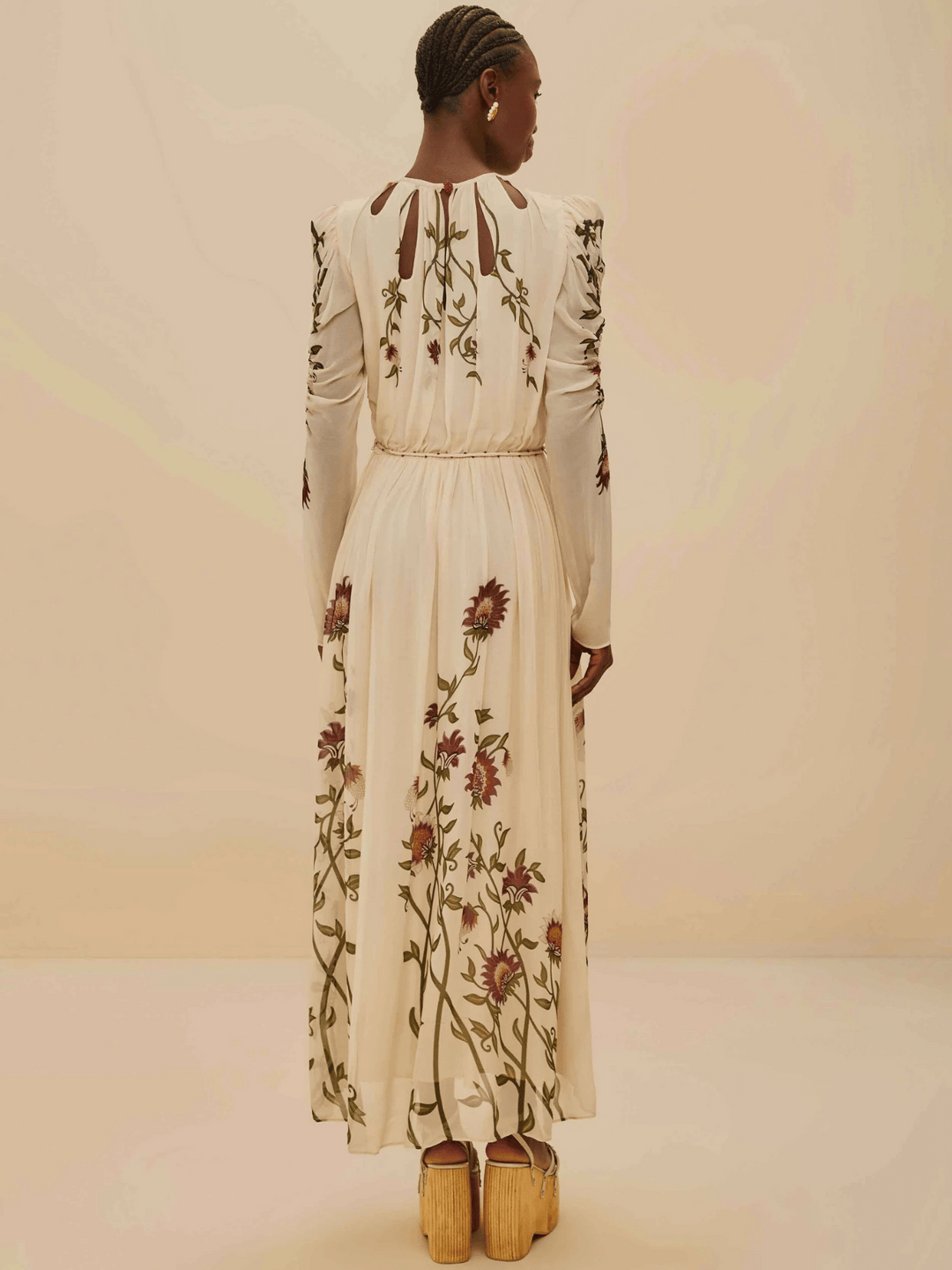 Romantic Nature Maxikleid