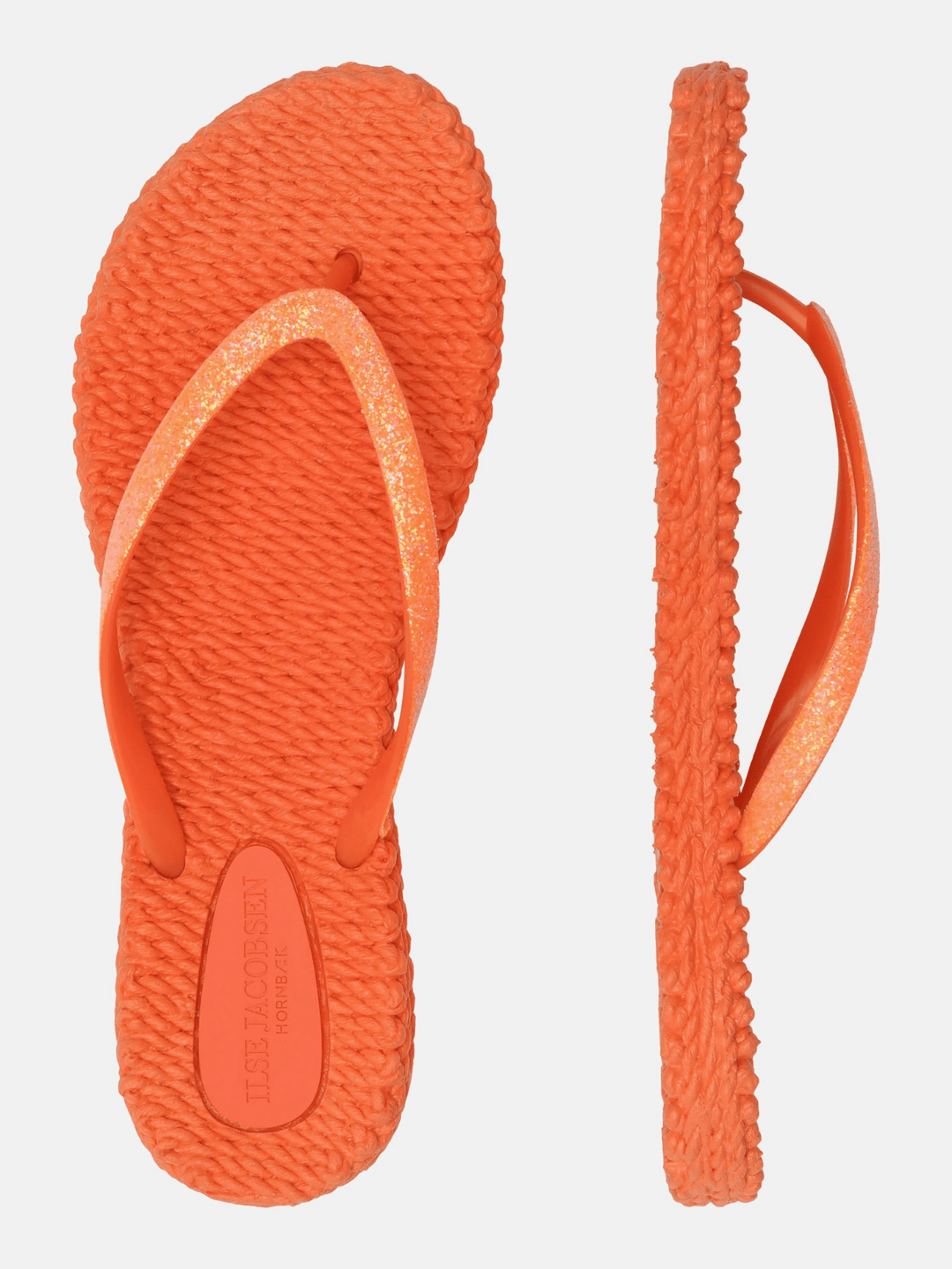 Flip Flop Glitzer Hot Orange