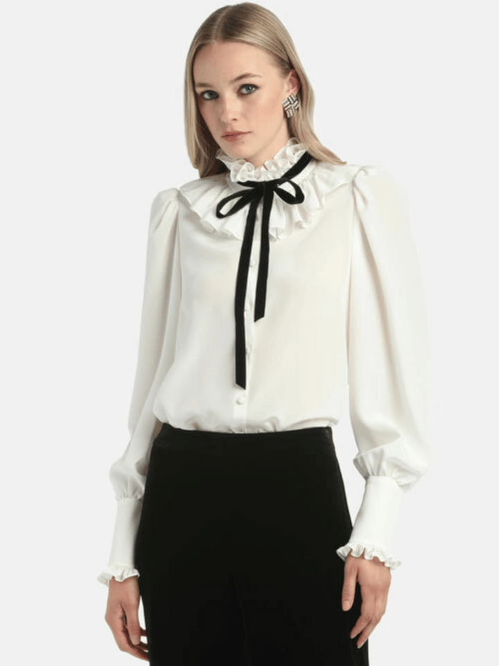 Lento Seidenbluse