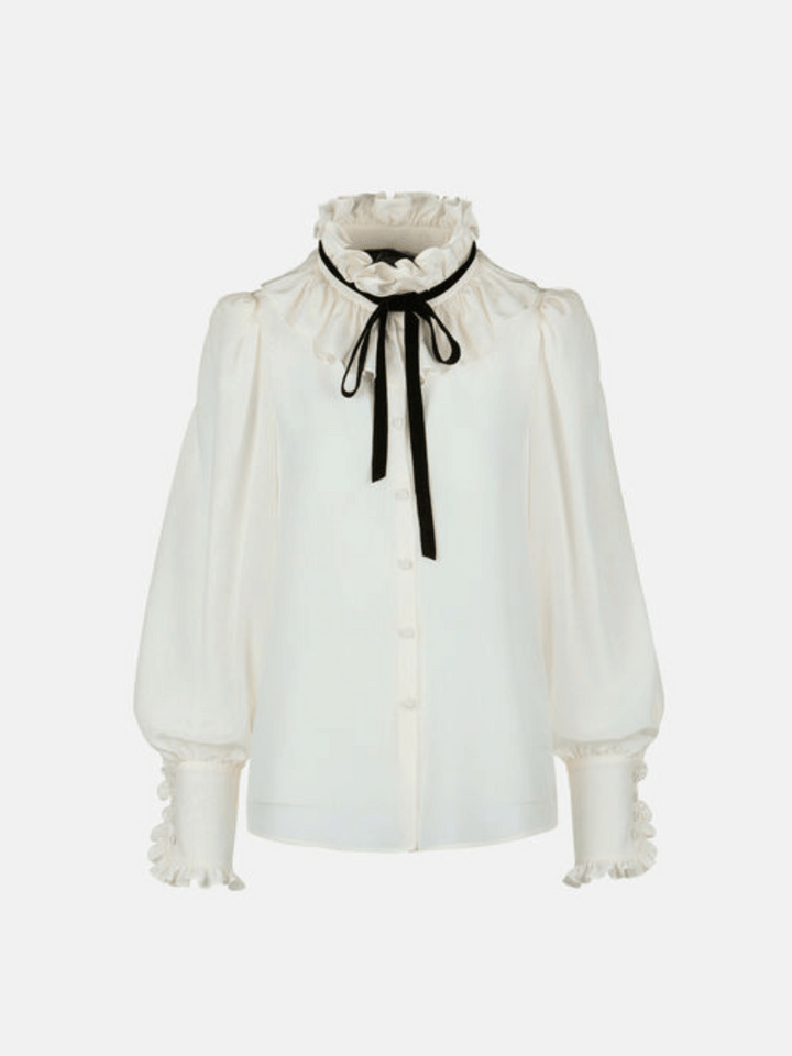Lento Seidenbluse