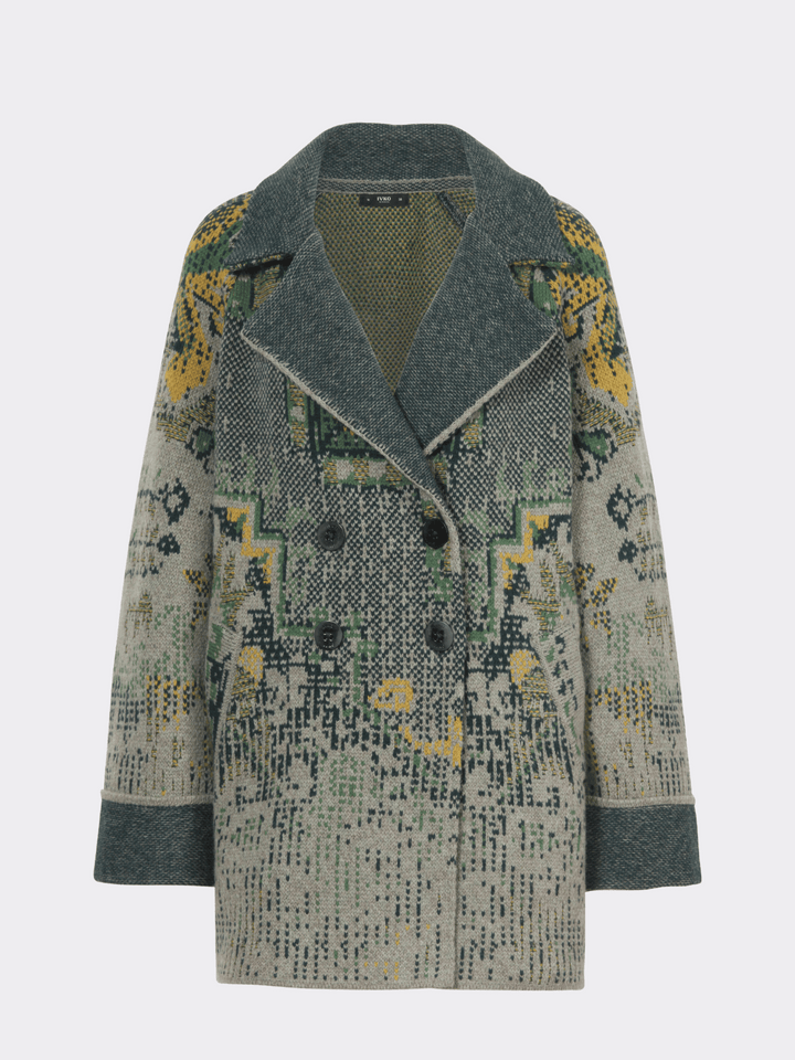 Jacquard Jacke