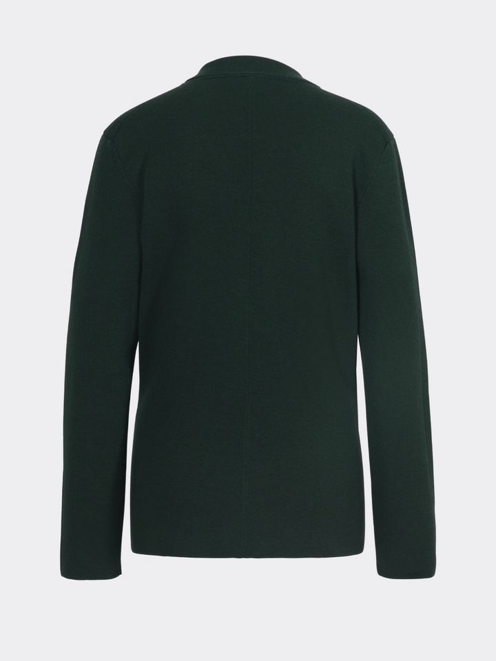 Strickjacke Dunkelgrün