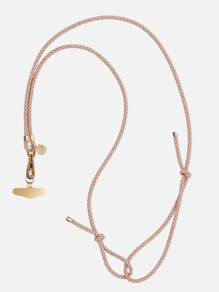 Cecilie mobile phone chain rose gold