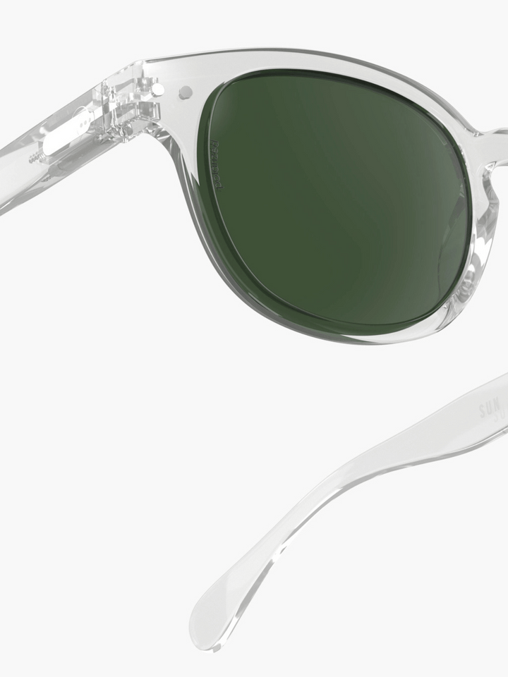 Sonnenbrille #C Crystal Polarisiert