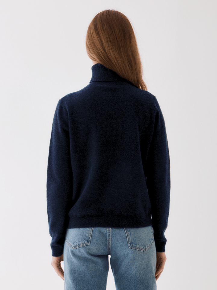 Kaschmirpullover Marine