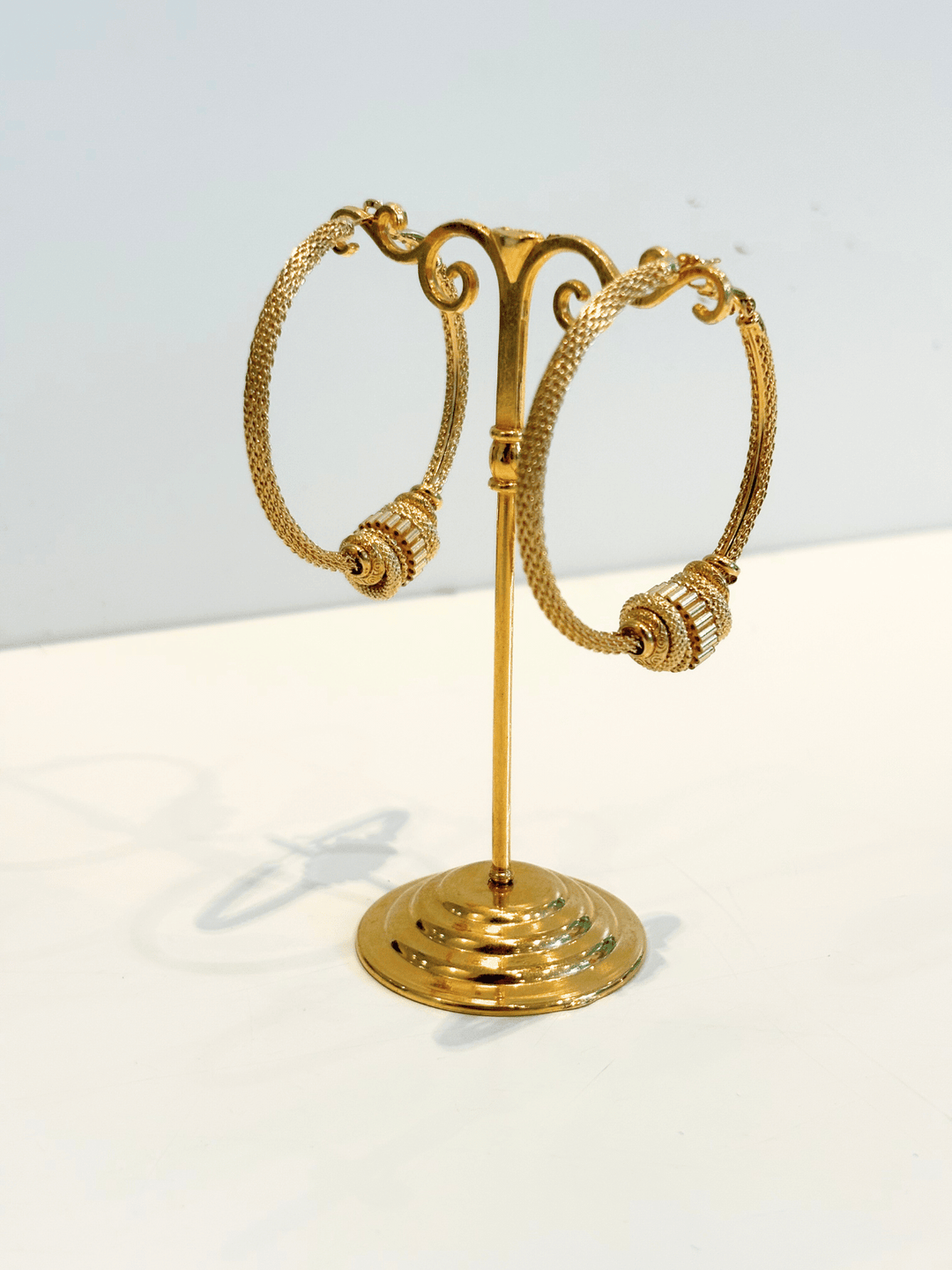 Hoop earrings