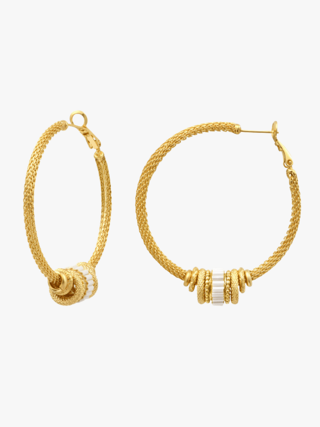 Hoop earrings