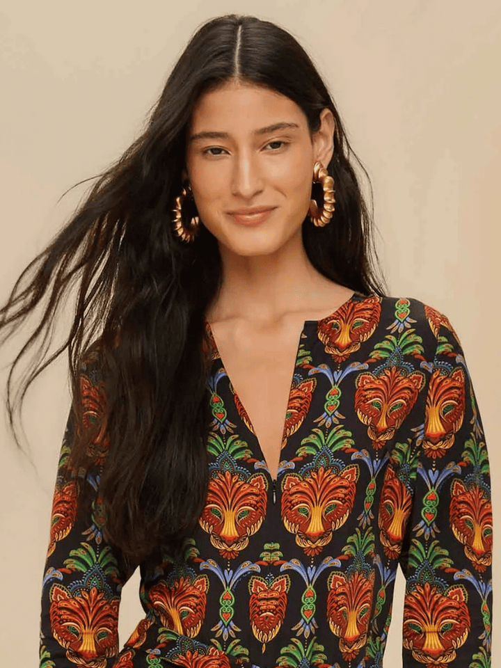 Boho Panther Black