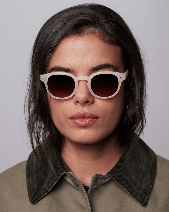 Sonnenbrille #C Vintage Cream