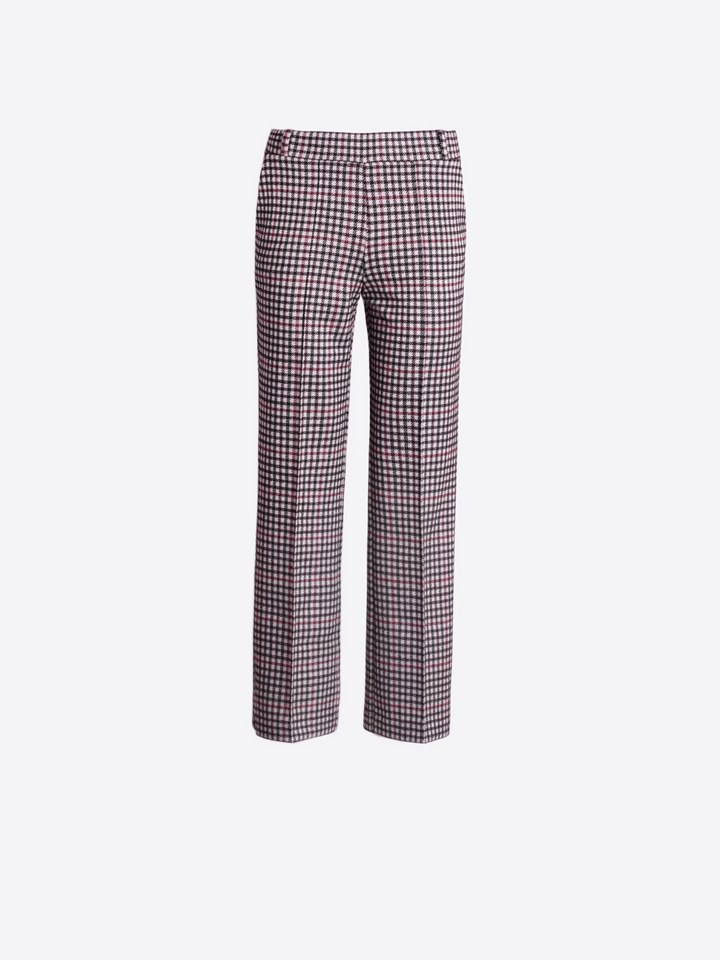 Hose mit Hahnentrittmuster