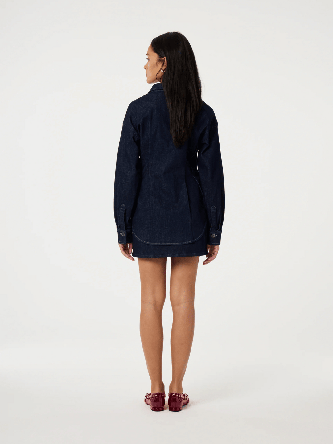 Irina denim blouse