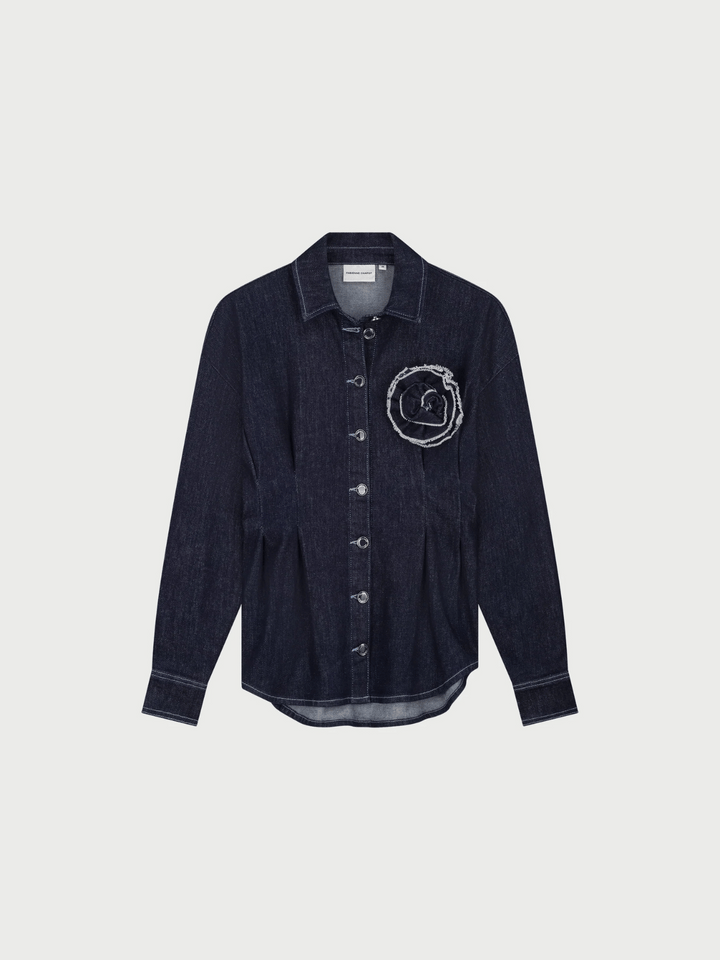Irina denim blouse