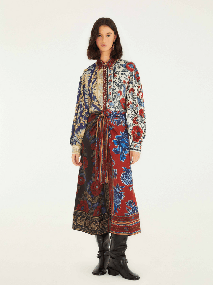 Navy Winter Kleid