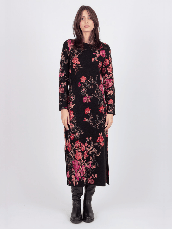 Kleid mit floralem Muster