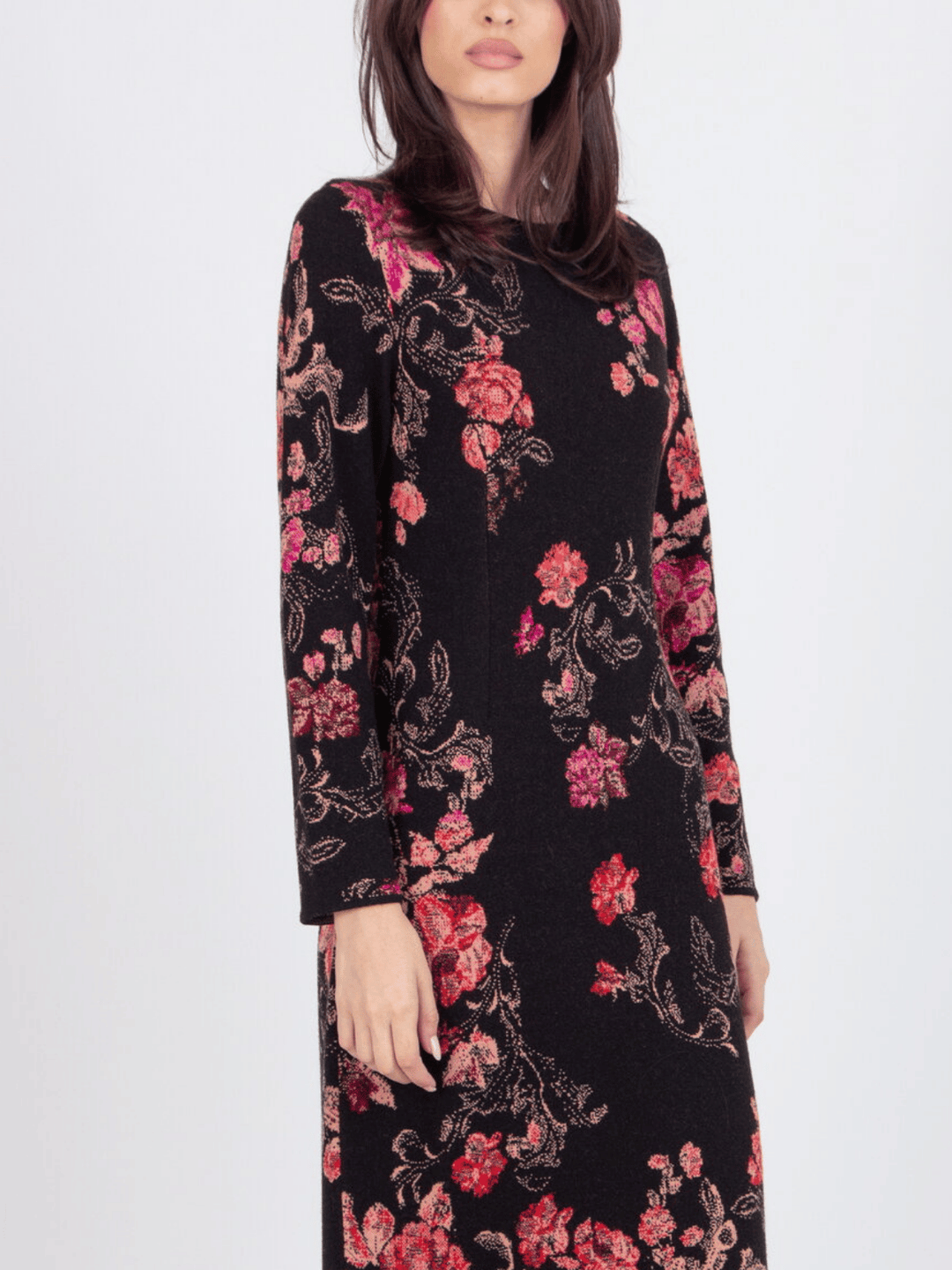 Kleid mit floralem Muster