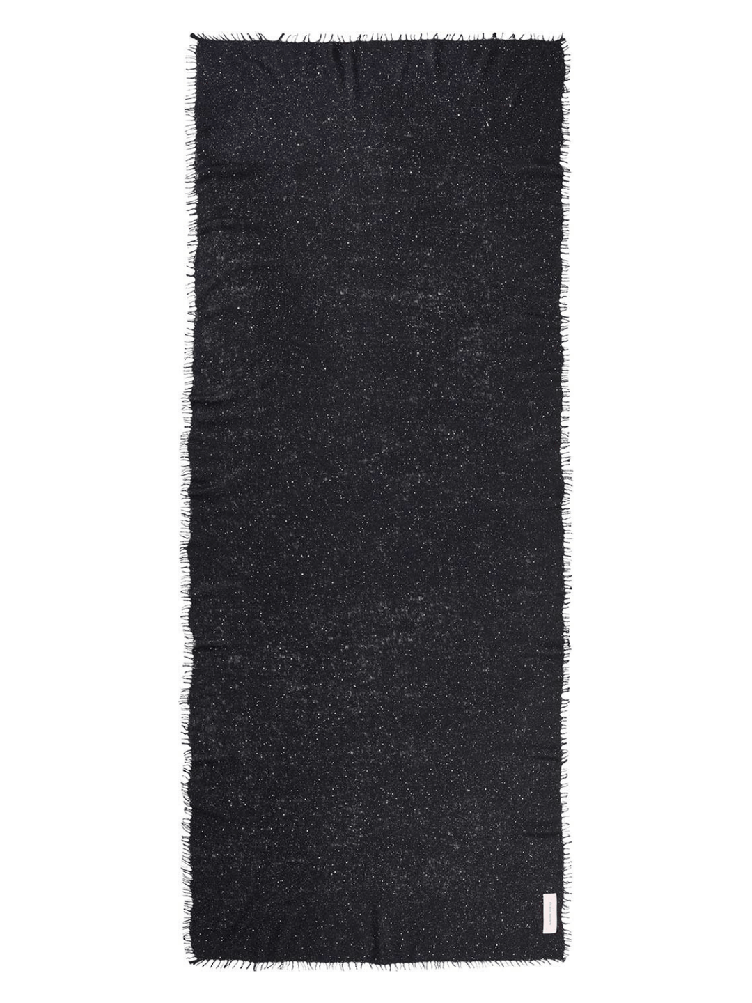 Kaschmirschal Pailletten Black