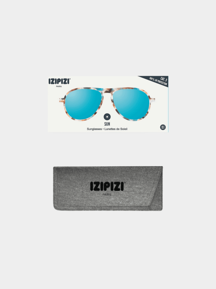 Sonnenbrille #I Blue Tortoise