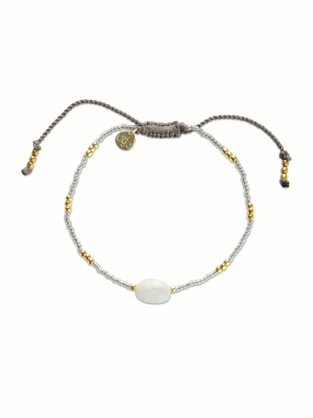 Wanting Mondstein Armband Goldfarben
