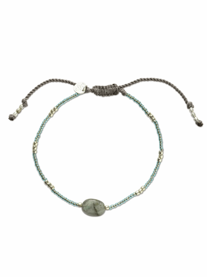 Wanting Labradorit Armband Silberfarbend