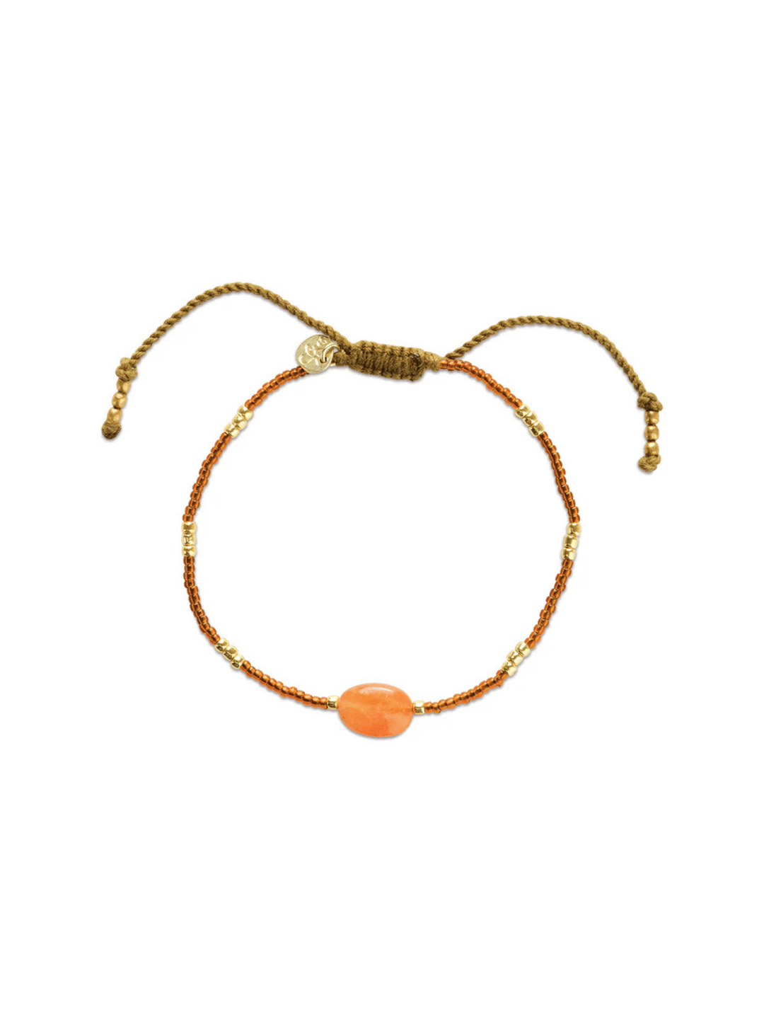 Wanting Karneol Armband Goldfarben