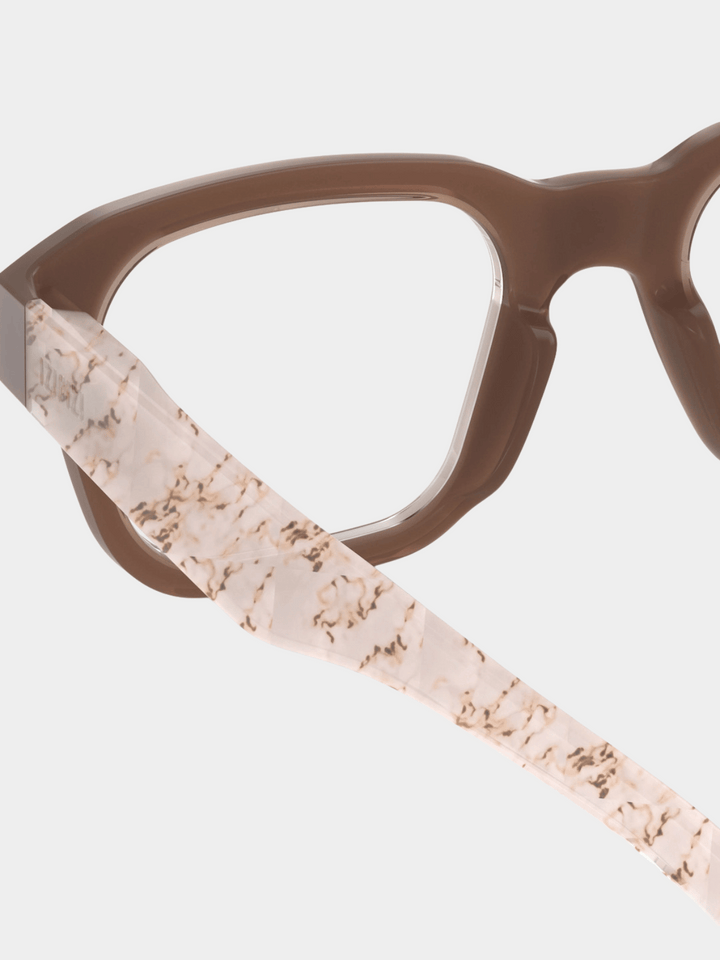 Lesebrille #Quote Light Marble