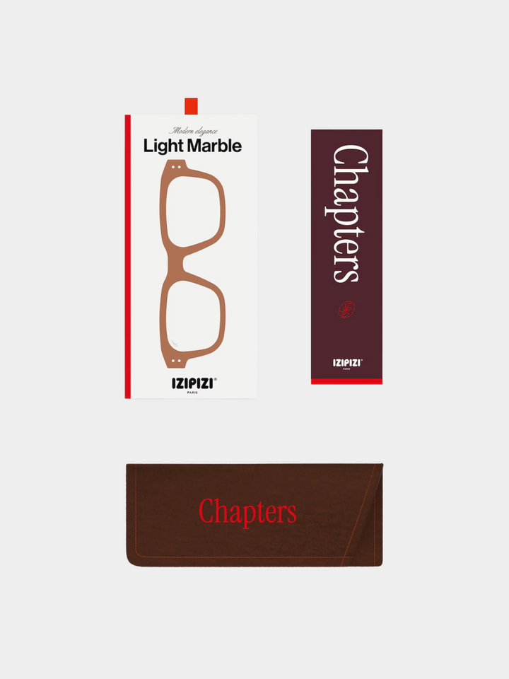 Lesebrille #Quote Light Marble