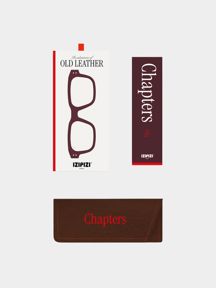 Lesebrille #Quote Old Leather