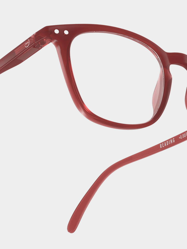 Lesebrille #E Carmine Red