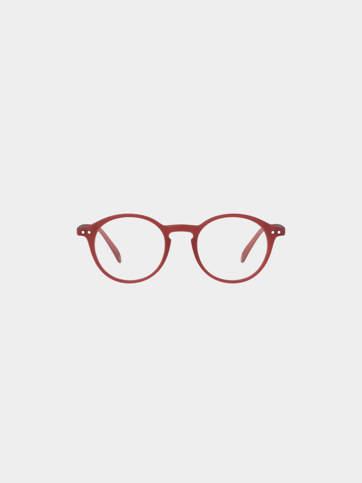 Lesebrille #D Carmine Red