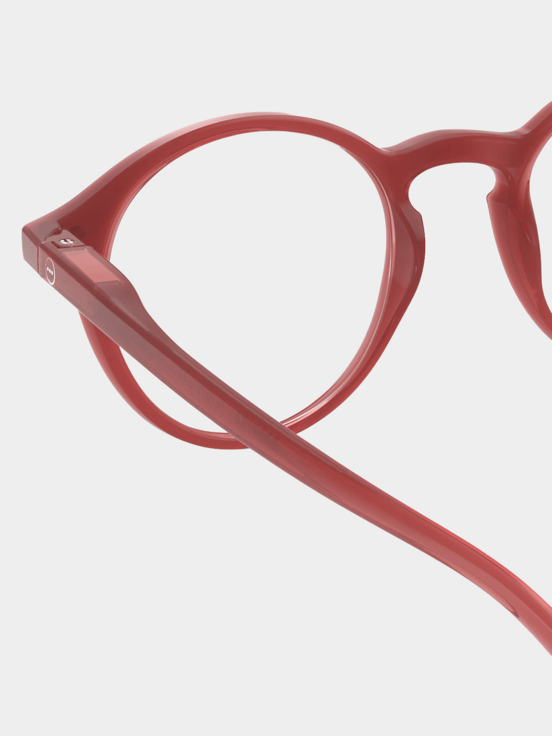 Lesebrille #D Carmine Red