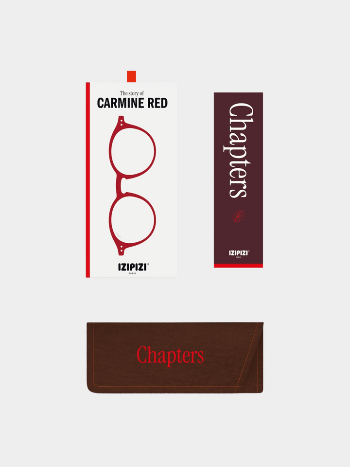 Lesebrille #D Carmine Red