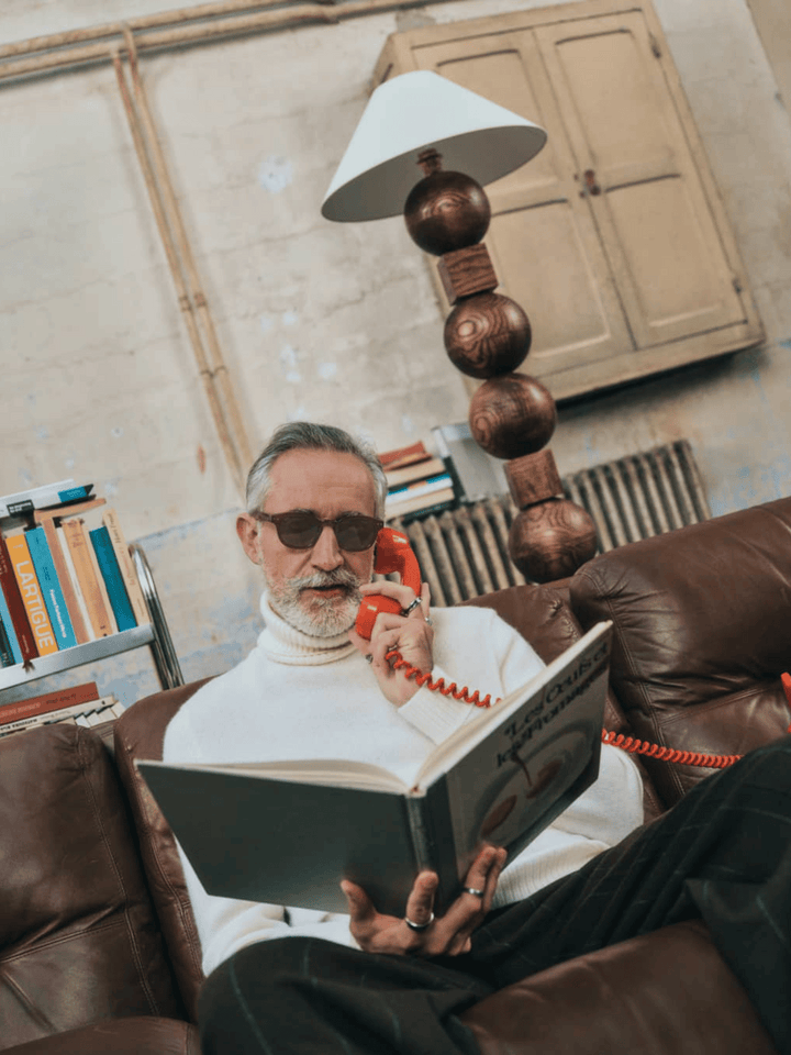Sonnenbrille #C Old Leather