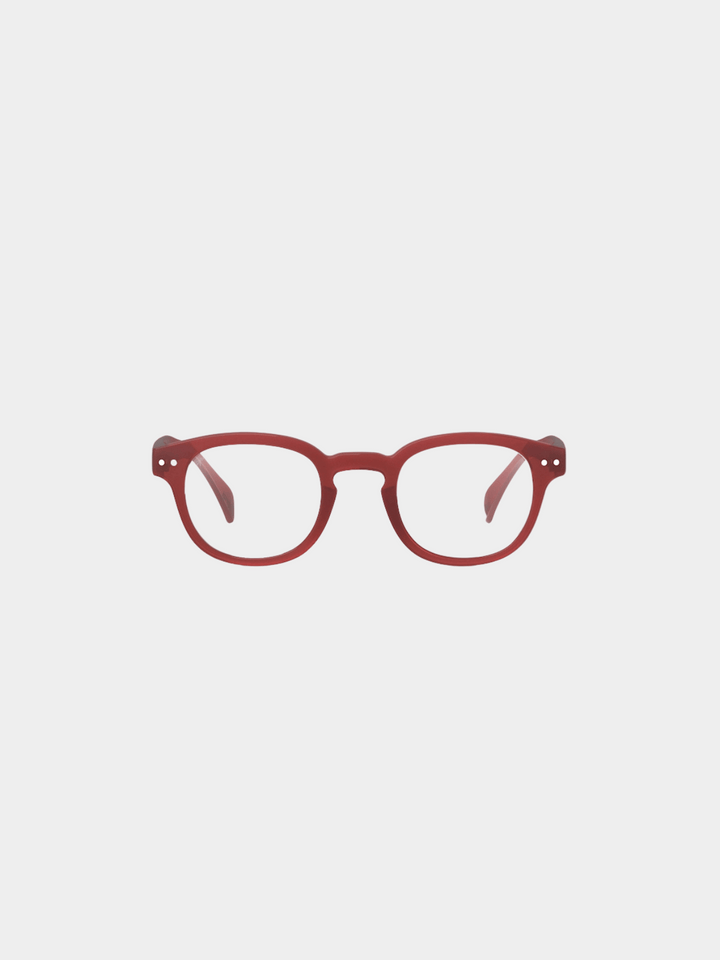 Lesebrille #C Carmine Red