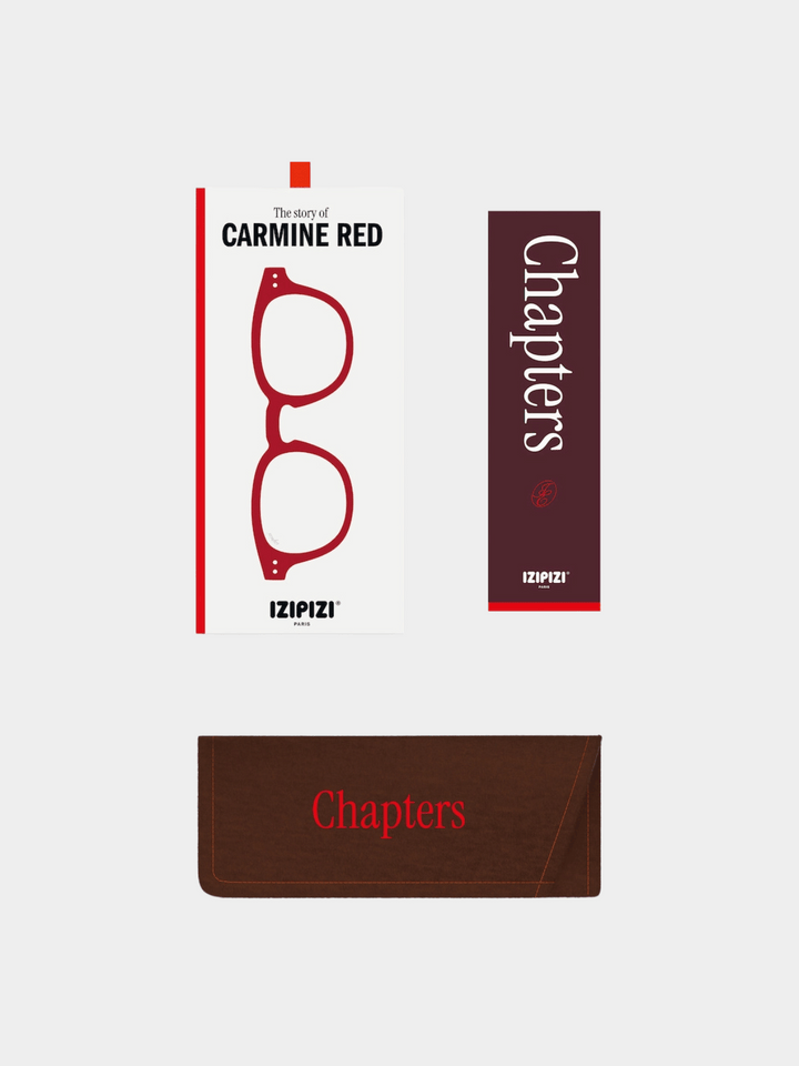 Lesebrille #C Carmine Red