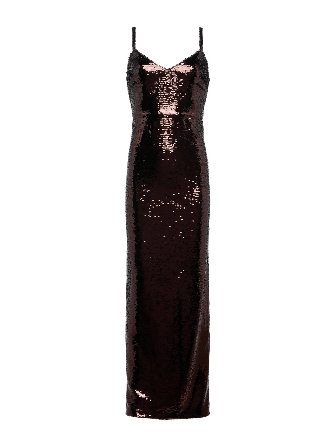 Karma Paillettenkleid Chocolate