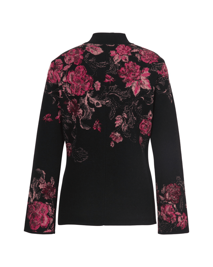 Jacquard Floral Jacke