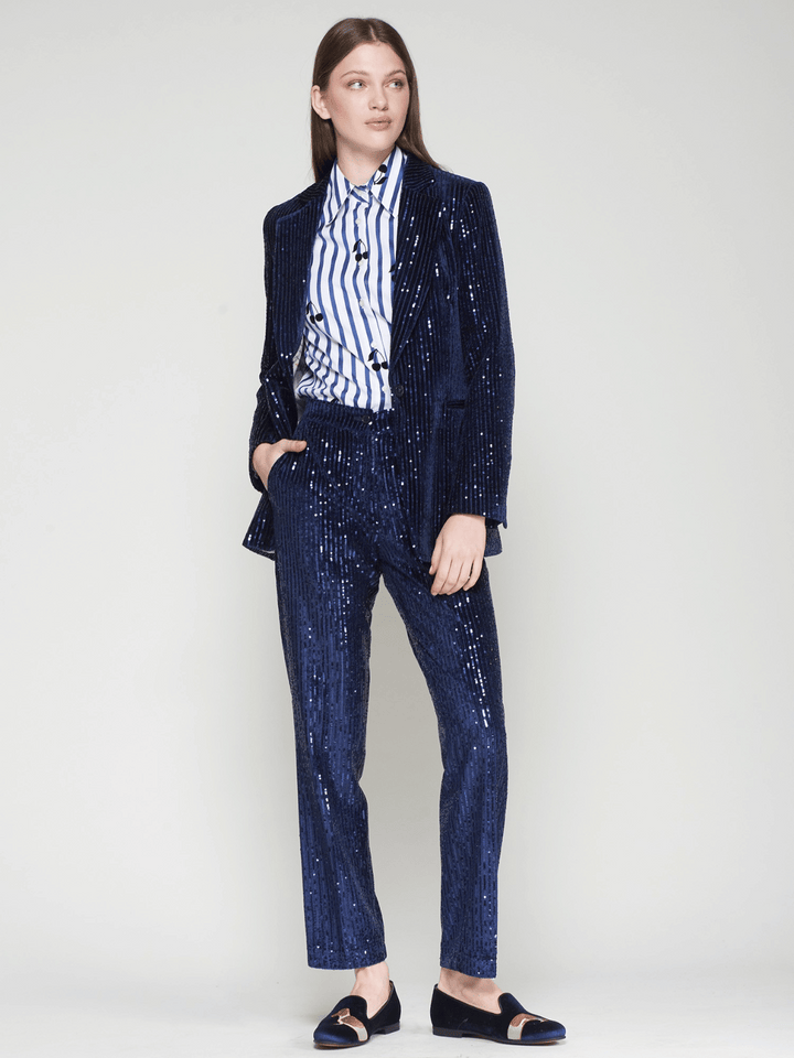 Paillettenblazer