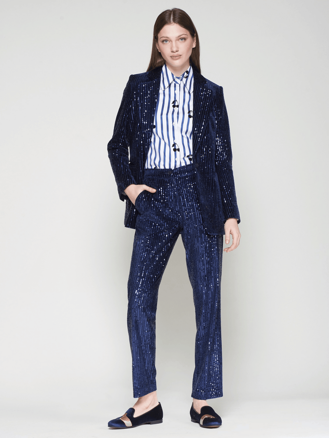 sequin pants
