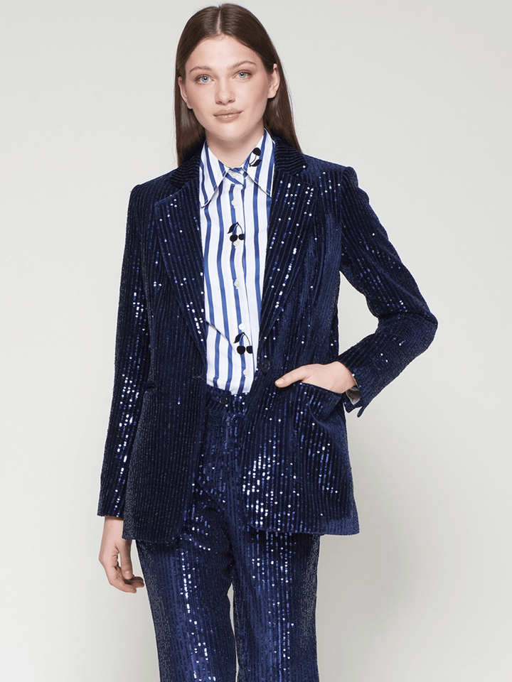 Paillettenblazer