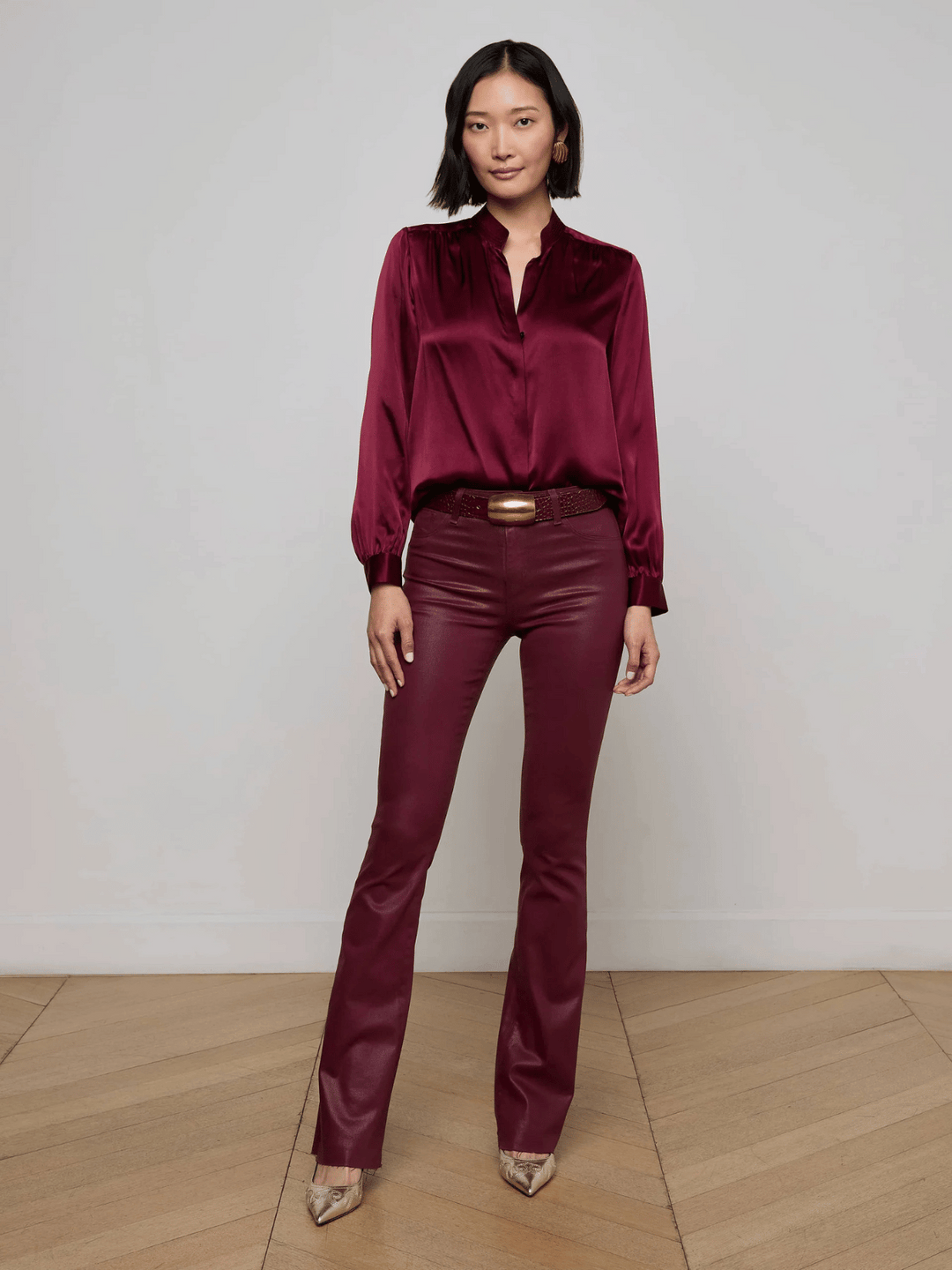 Bianca Bluse Dark Port