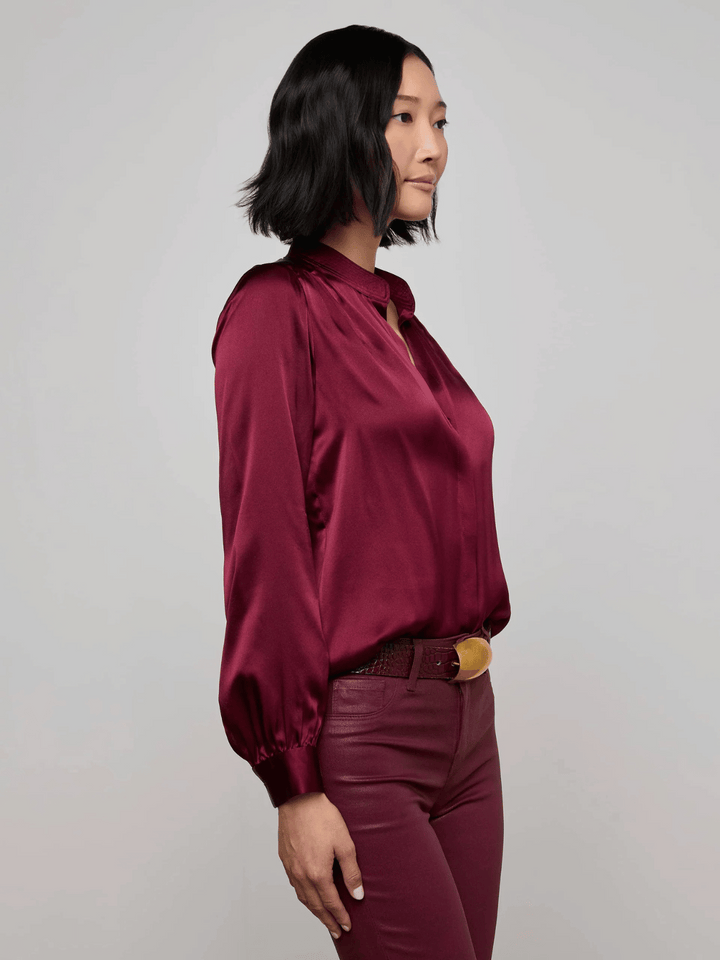 Bianca Bluse Dark Port