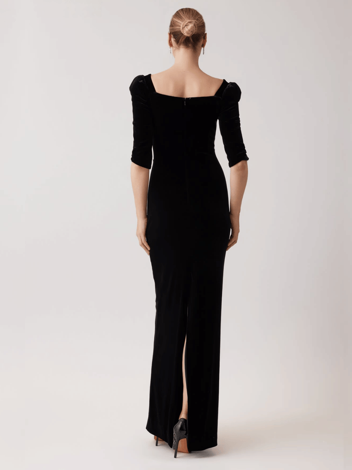 Abendkleid Samt