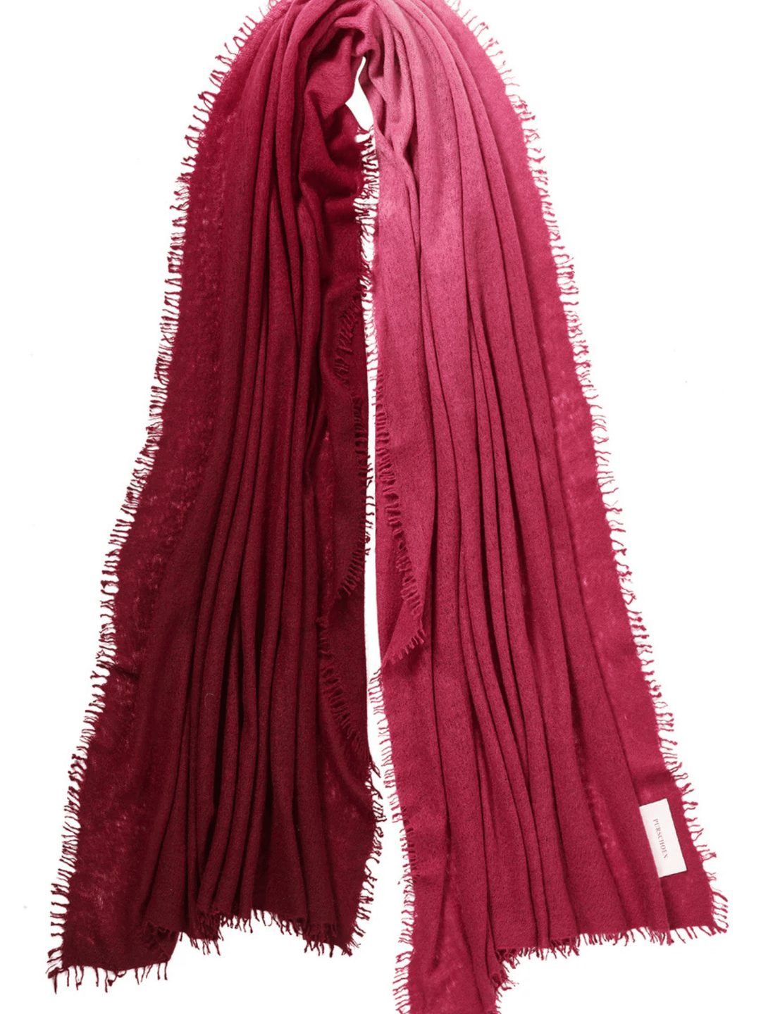 Kaschmirschal Ombre Red