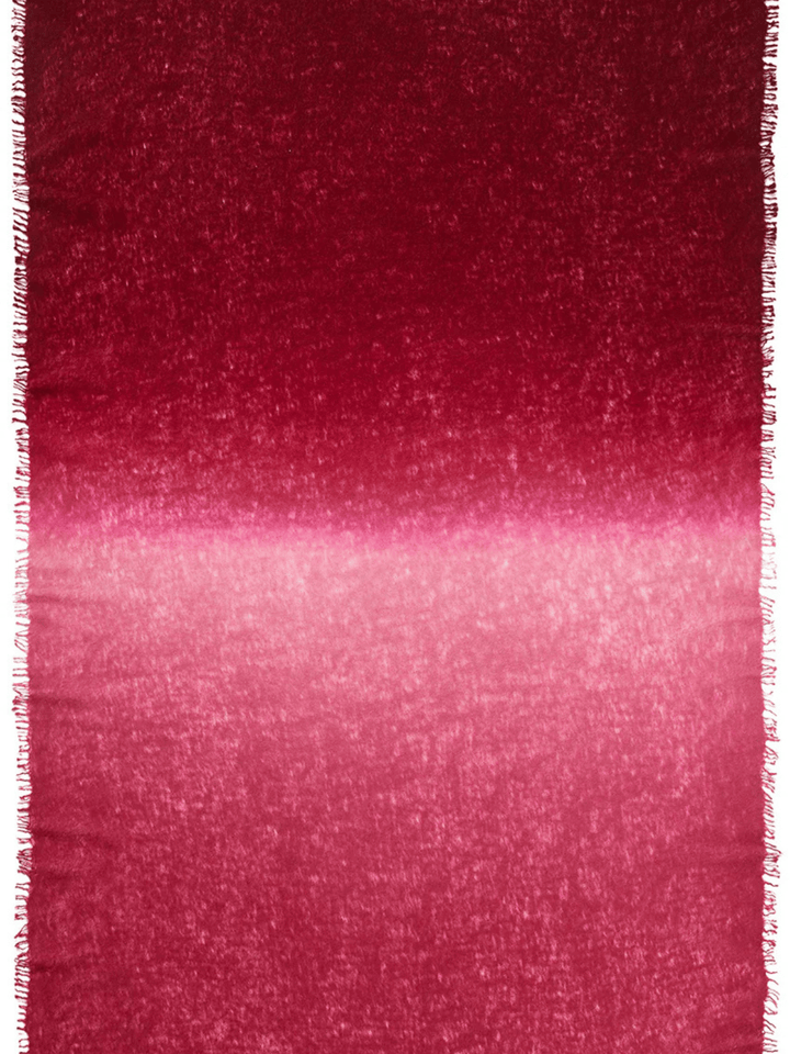 Kaschmirschal Ombre Red