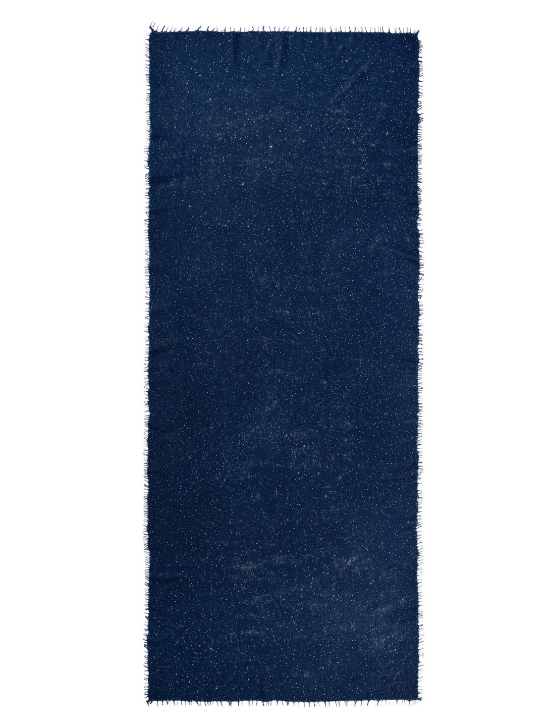 Cashmere scarf sequined jeans