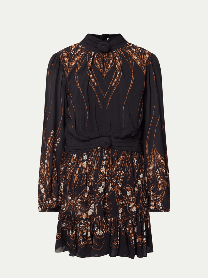Garden Silhouette Mini Dress